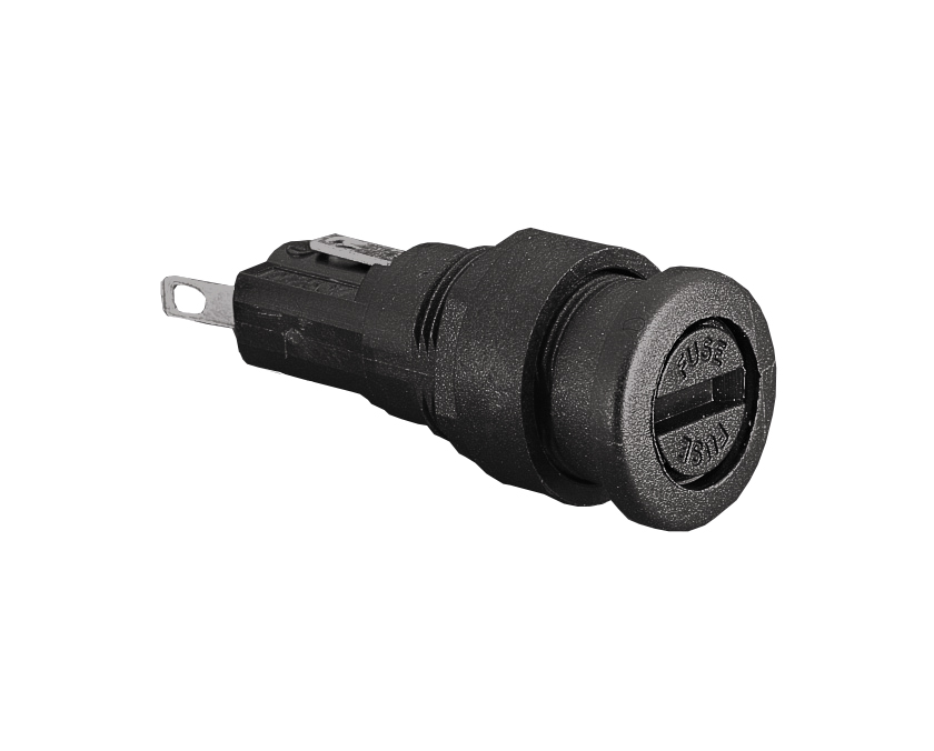 Fuseholder FX0454-FX0455 Series Protection Category PC2 Panel Mount 5mm x 20mm Fuse Screw Cap Carrier Screwdriver Release