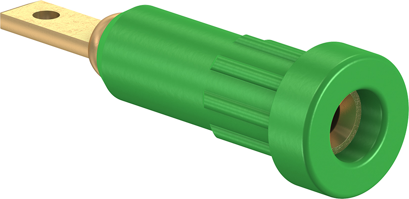 2 mm socket green - EB2 green