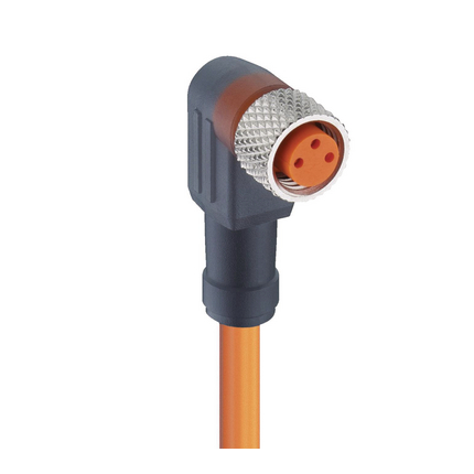 M8 Standard Sensor/Actuator Single-Ended Cordset
