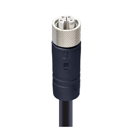 M12 Power Single-Ended Cordset