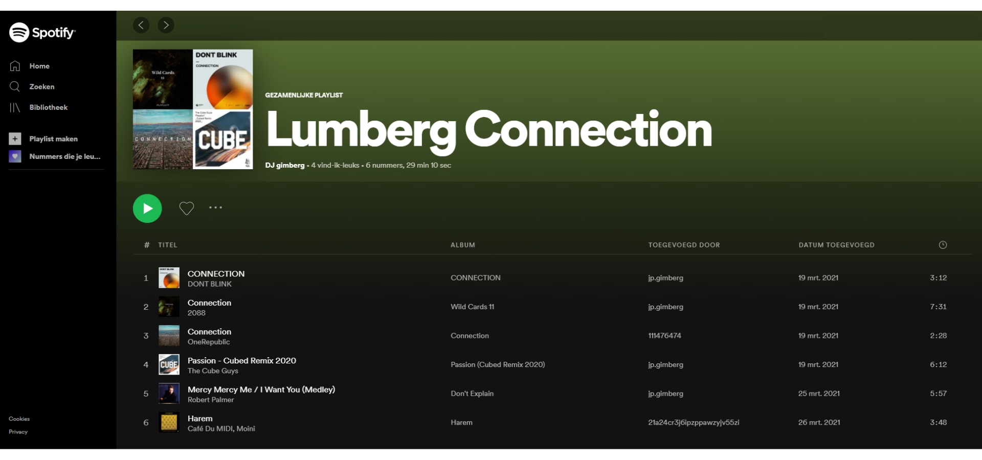 Lumberg Connection Spotify