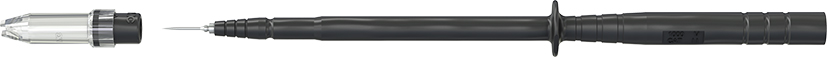 4 mm safety probe black - SPP4-S/F black
