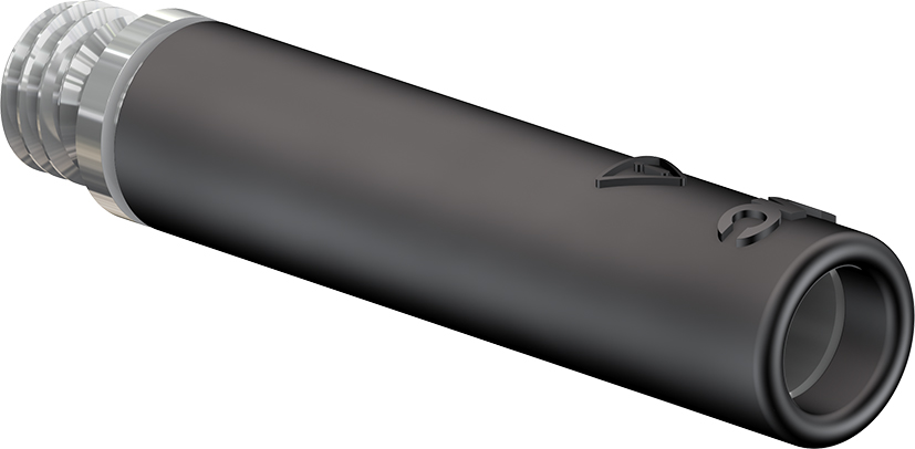 4 mm socket black - B4-E-M5-I black