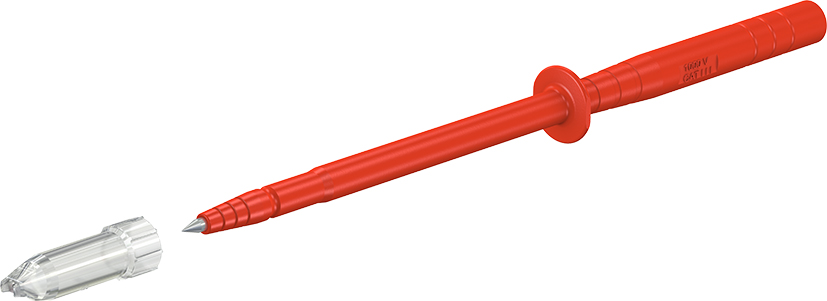 4 mm safety probe red - SPP4-S red