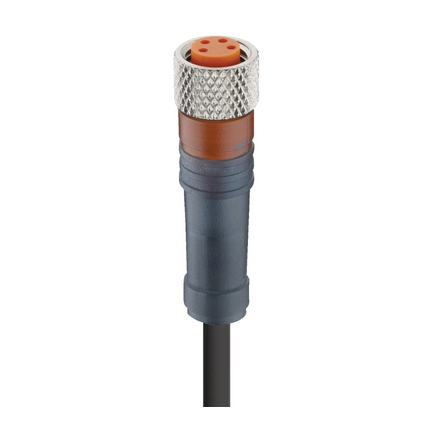 M8 Standard Sensor/Actuator Single-Ended Cordset