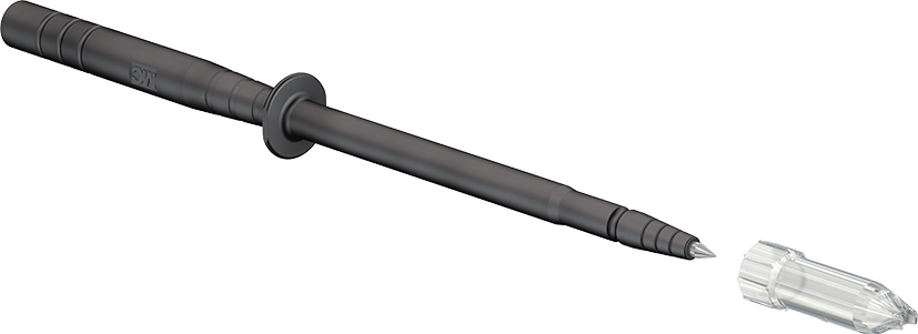 4 mm safety probe black - SPP4-S black