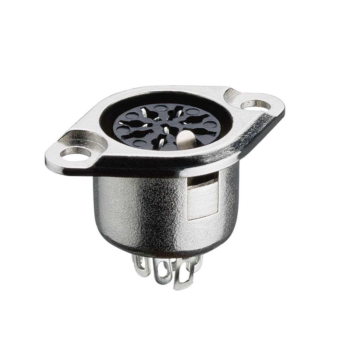 DIN chassis socket