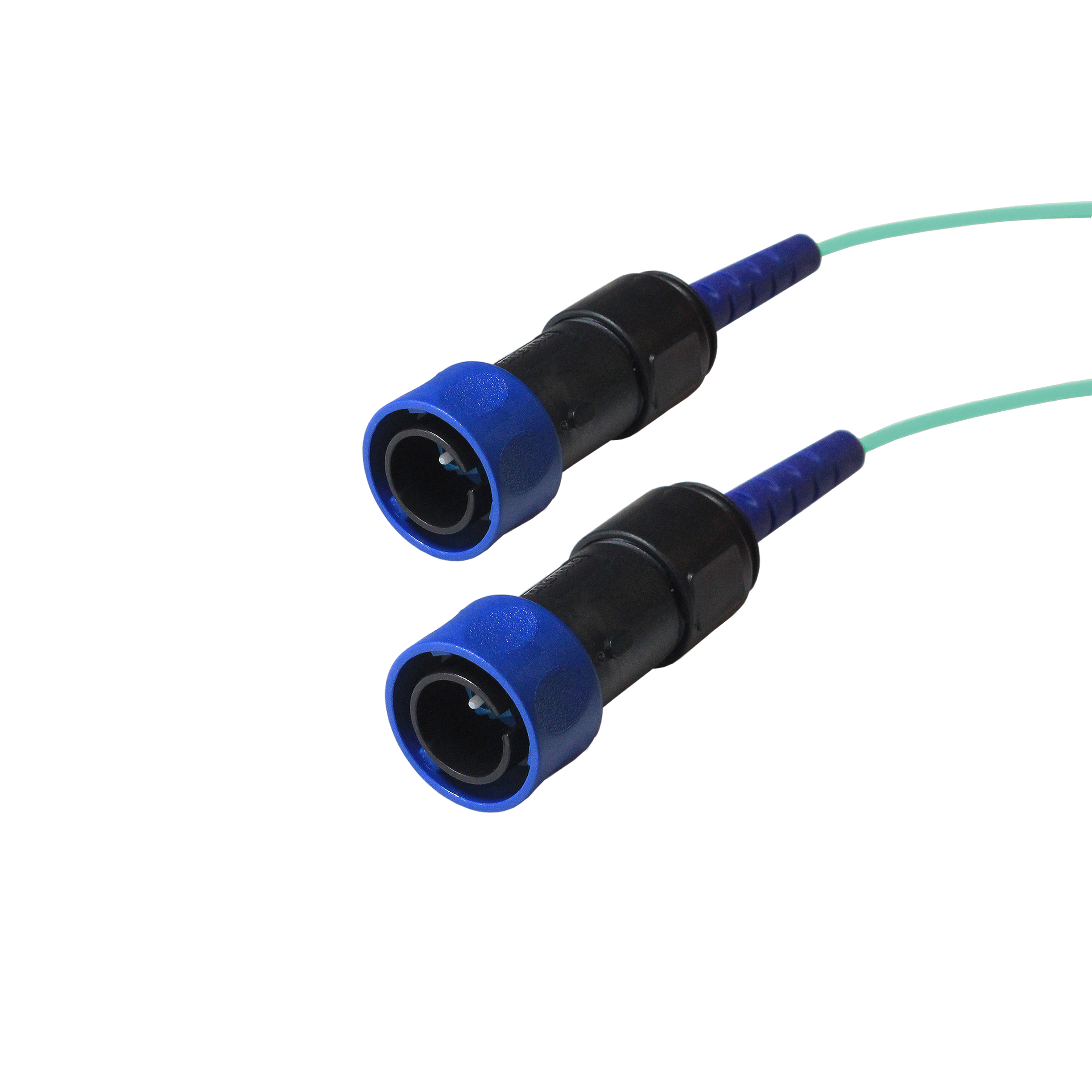 200 M, Multimode, Cabled, Flex fiber connector