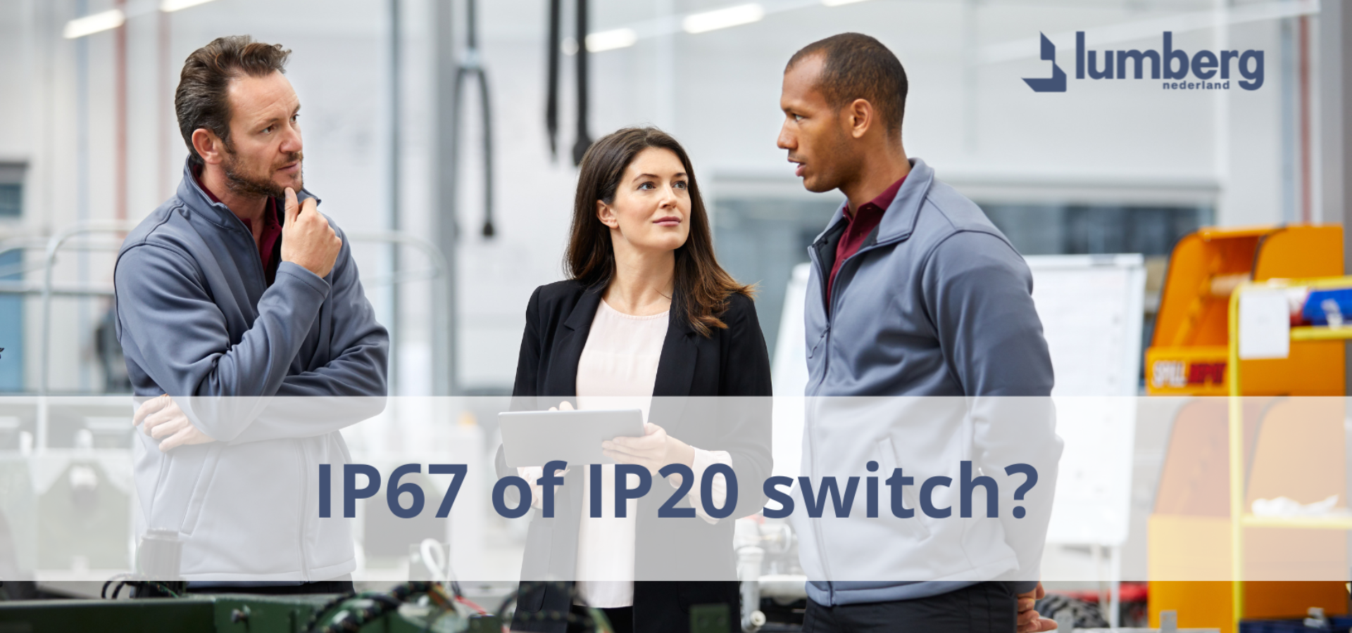 IP67 of IP20 switch