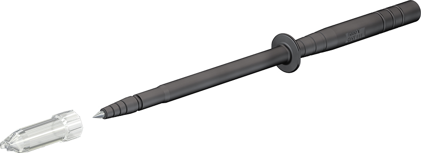 4 mm safety probe black - SPP4-S black