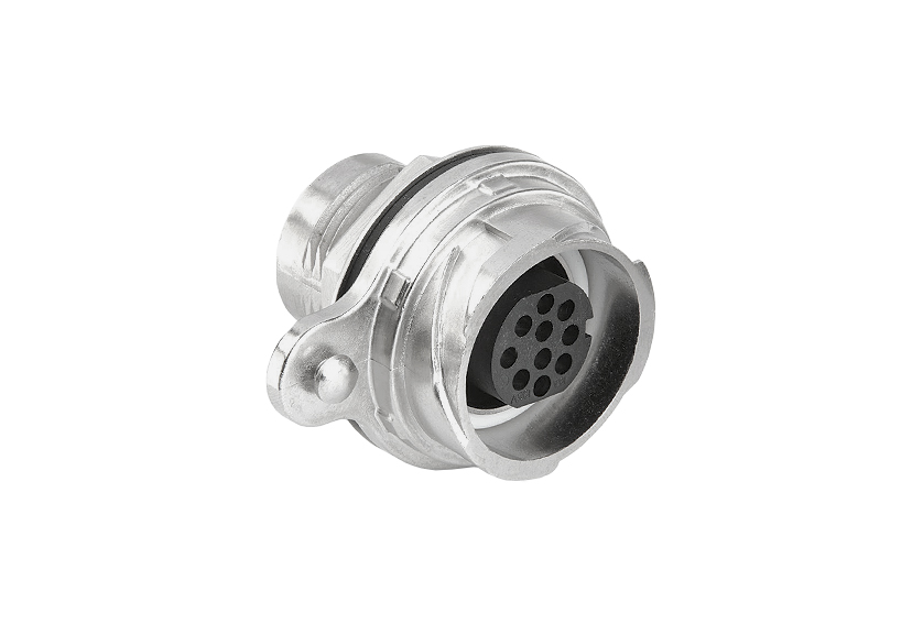 PXM7012 Series 32 Contact Socket Crimp/Solder Termination (contacts available separately) Metal Body