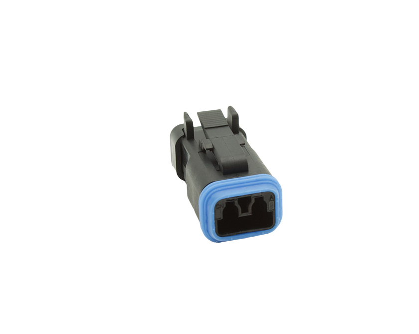 3 Contacts Male Standard Rectangular Grey Connector - ESR & PEC