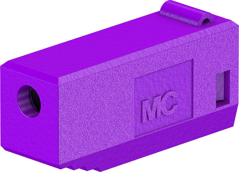 2 mm Insulator violet - KT205 violet