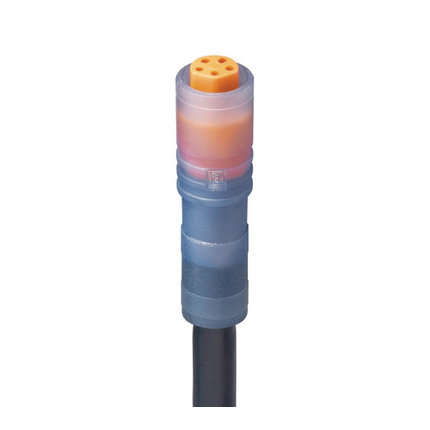 M8 Snap-In Sensor/Actuator Single-Ended Cordset