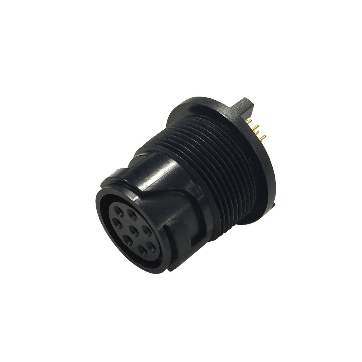 Rear Panel Mount PCB Mount Connector PXP4013 Series 10 Contact Pin