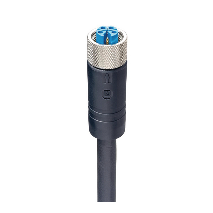M12 Power Single-Ended Cordset