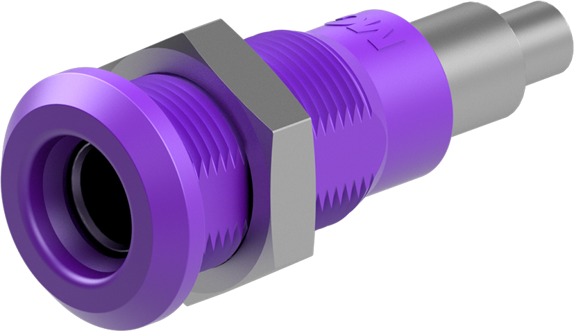 4mm socket violet - LB4H-IE/N violet
