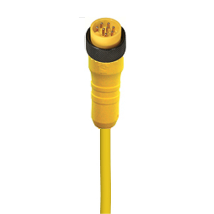 1" Power Single-Ended Cordset