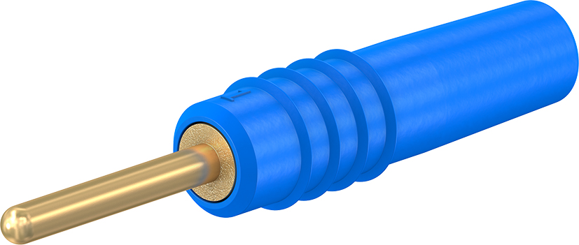 1 mm plug complete blue - SLS1-S blue