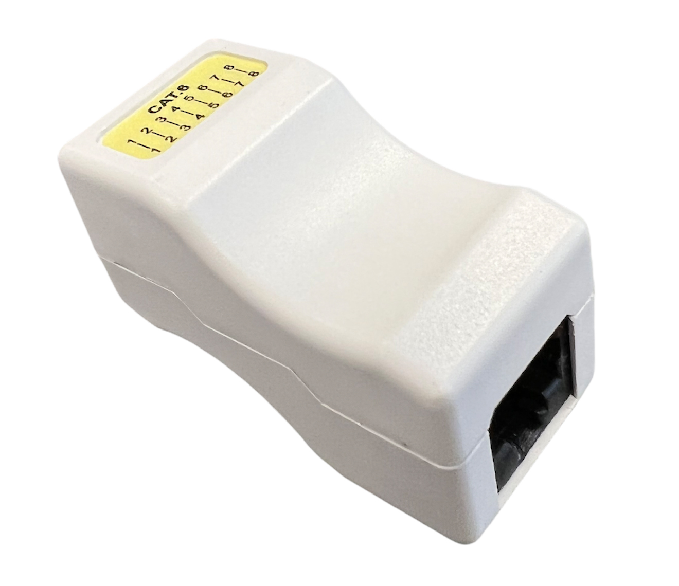 Modulaire inline-koppeling 1:1 RJ45 CAT 6