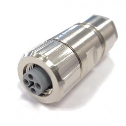 M12 Power Field Attachable Connector