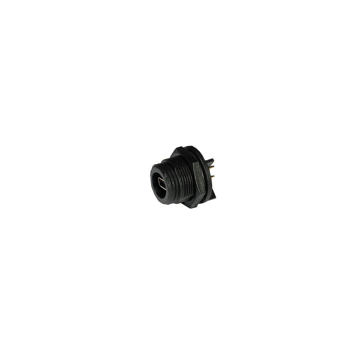 Rear Panel Mount PCB Mount Connector USB Sealed Mini AB Socket