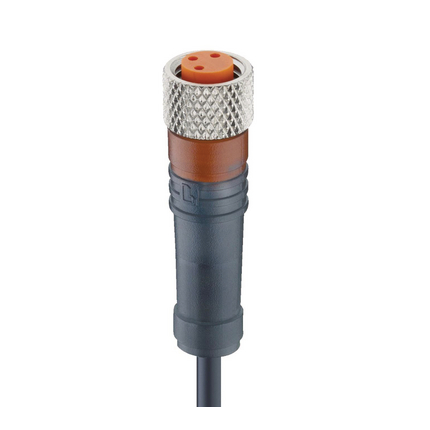 M8 Standard Sensor/Actuator Single-Ended Cordset