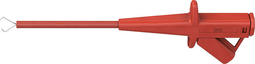 4 mm safety test clip red - SKPS-4 red