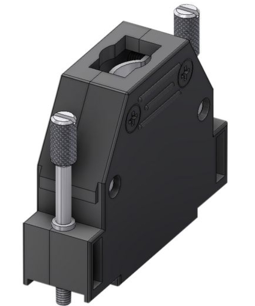 25 Pol. D-Sub Plastic Hood