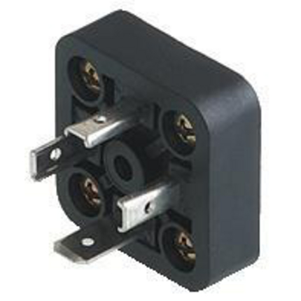 GSA-U DIN-standaard receptakel met soldeercontacten