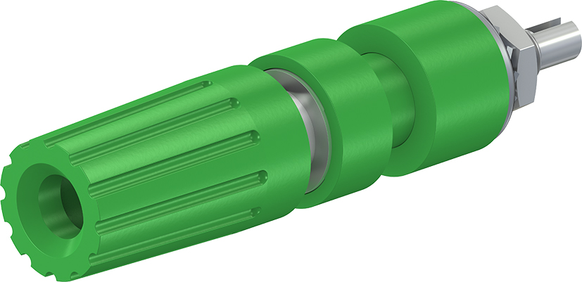 4 mm binding post green - PK4-T green