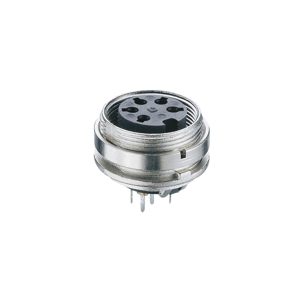 Chassis socket acc. to IEC 61076-2-106