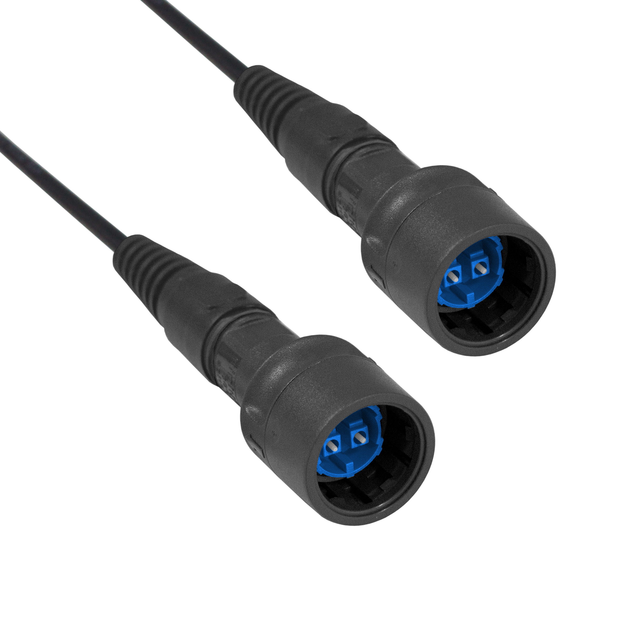 25 M, OS1 Single Mode, Cabled, Flex fiber connector
