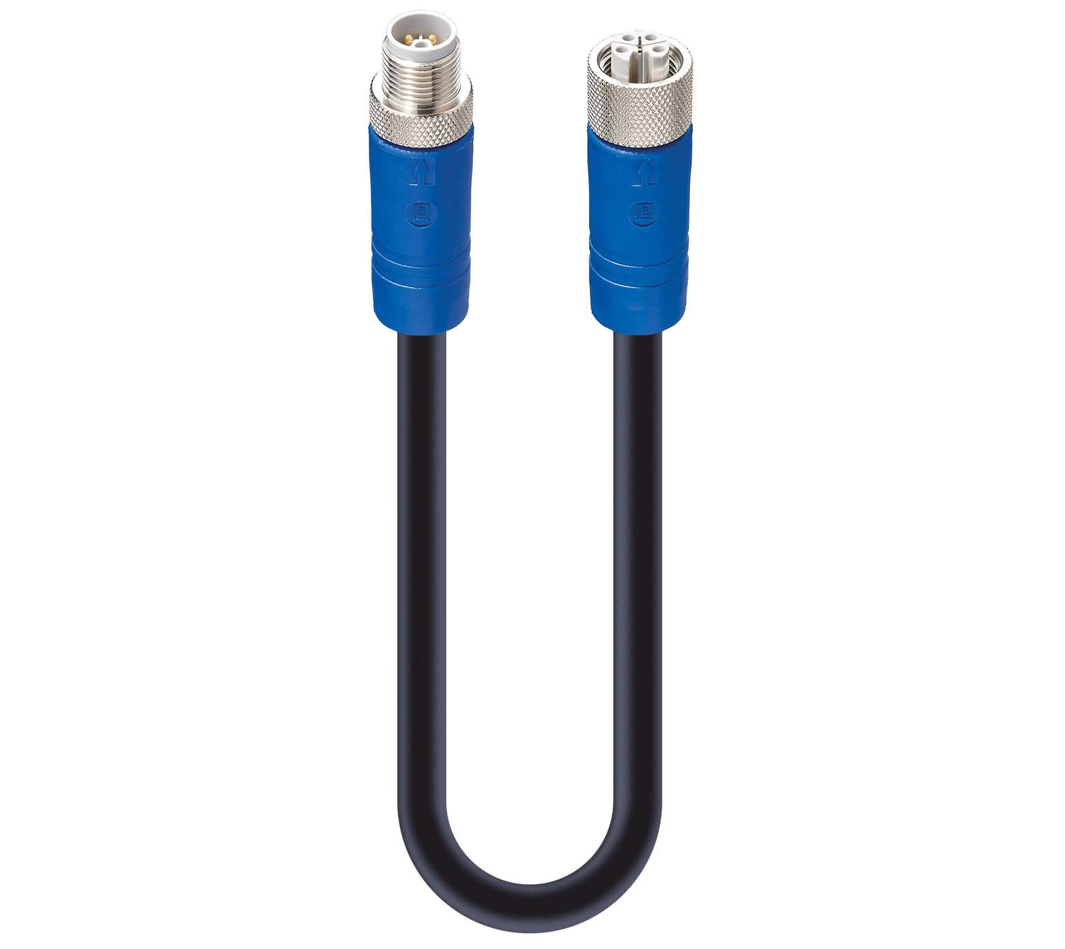 M12 Power Double-Ended Cordset