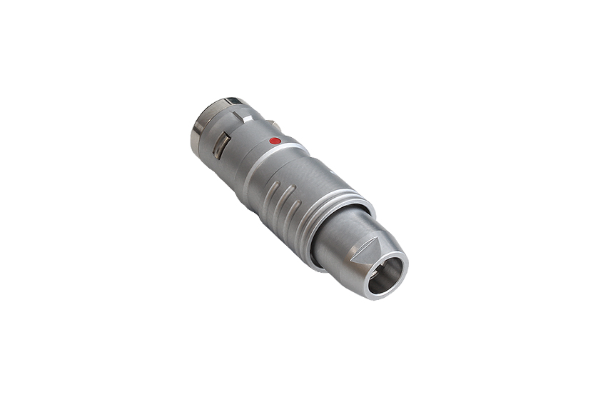 2 Contacts Straight Plug 0Y Series Push Pull Connector