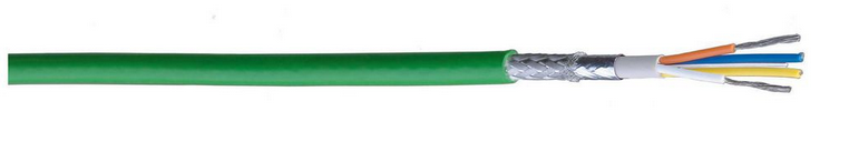 Profinet veldbuskabel SF/UTP Cat 5 E Type B PVC