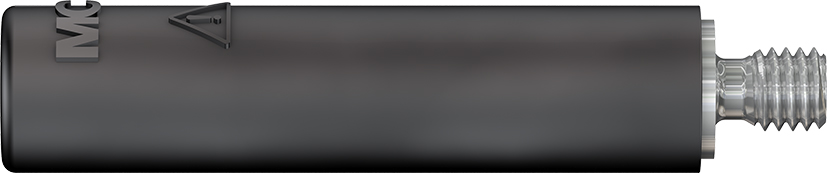 4 mm socket black - B4-E-M3-I black