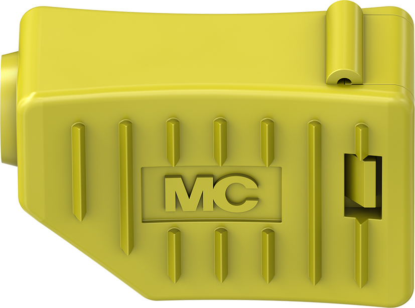 4 mm Insulator yellow - KT4-B yellow