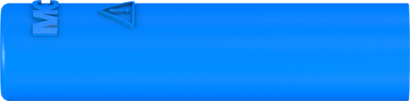 4 mm socket blue - B4-E-IM4-I blue