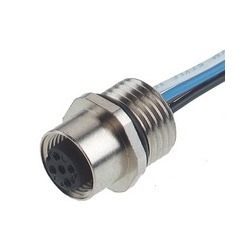 M12 Standaard Sensor/Aandrijving Receptacle Connector