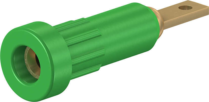 2 mm socket green - EB2 green