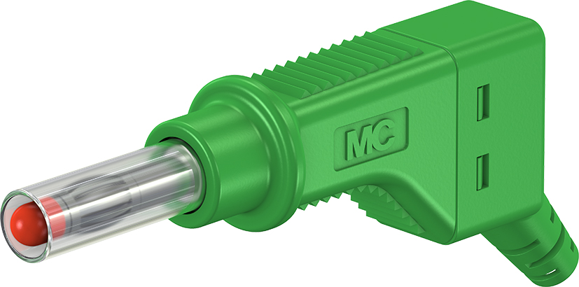 4 mm stackable plug green - XZGL-425 green