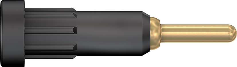 2 mm socket black - EB2-A black