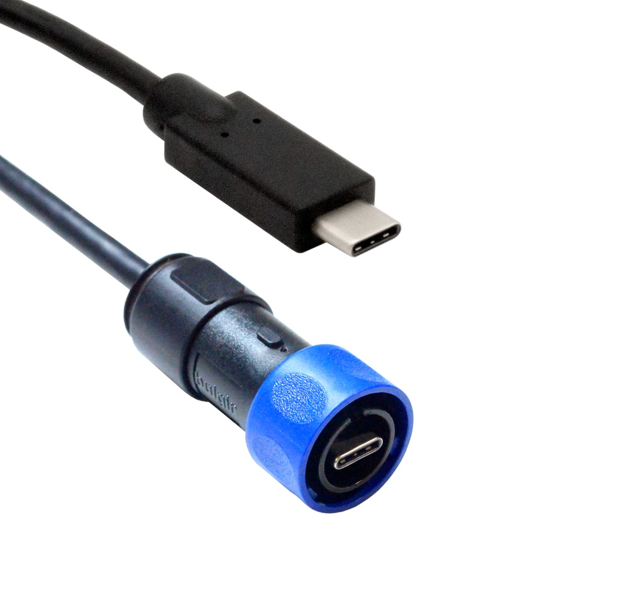 Fully Overmoulded USB Cable PXP4041/C/C Series USB Standard C Plug To Sealed C-Type Plug 3m Cable