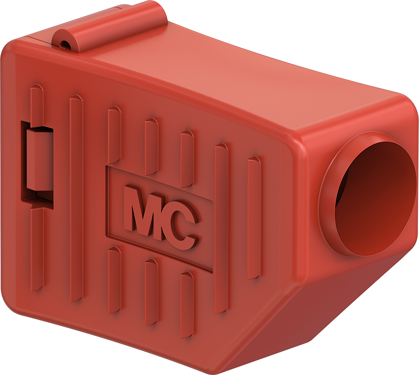 4 mm Insulator red - KT4-B red