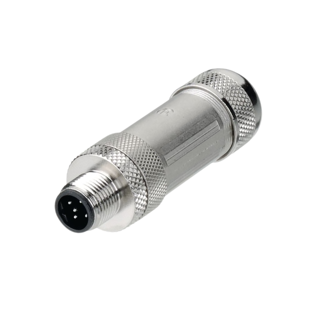 M12 Field attachable B-coded PROFIBUS male.png