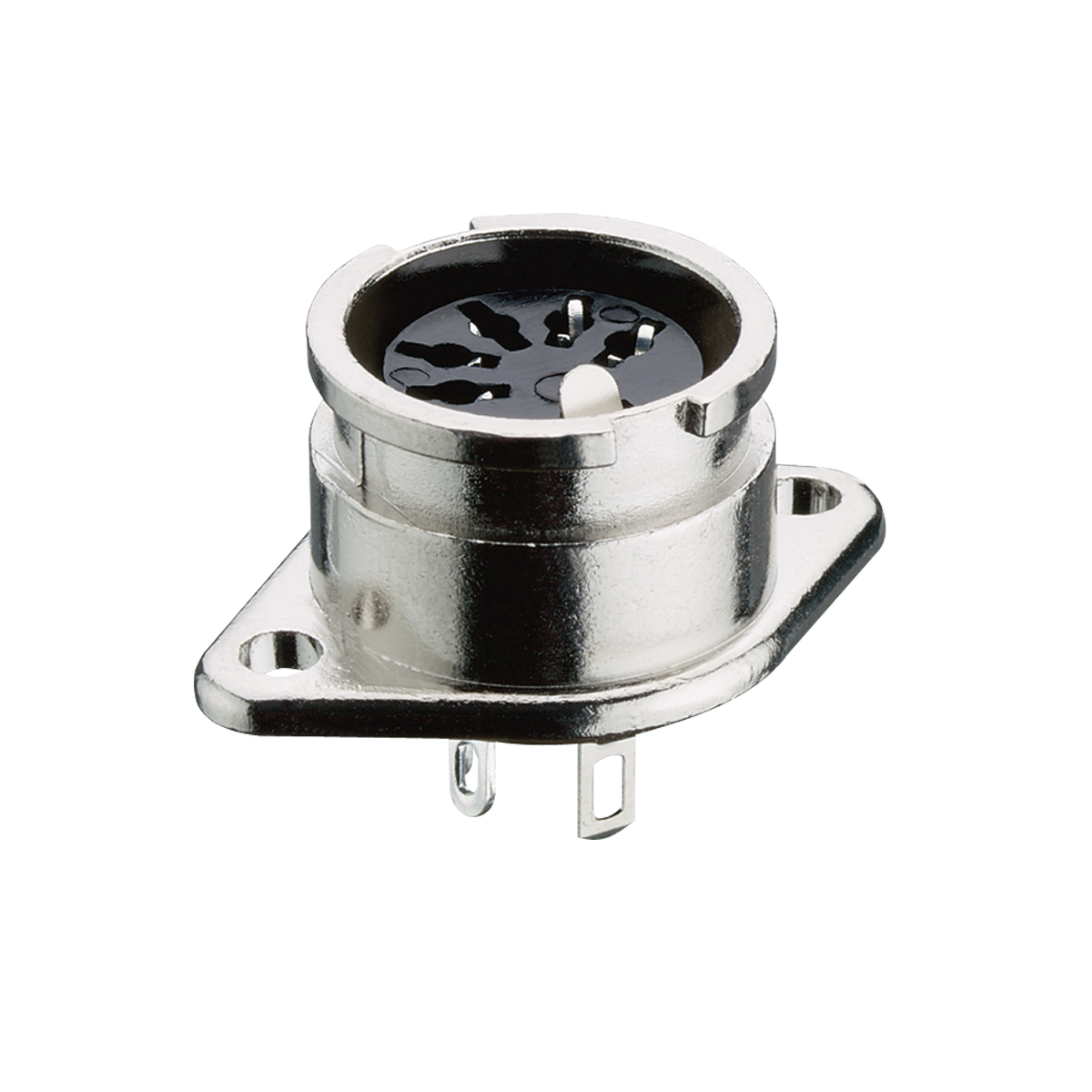 DIN chassis socket