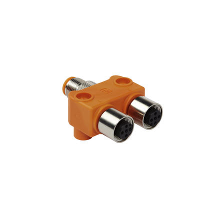 T-Splitter Sensor/Actuator M12 naar M12
