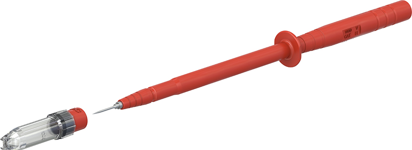 4 mm safety probe red - SPP4-S/F red