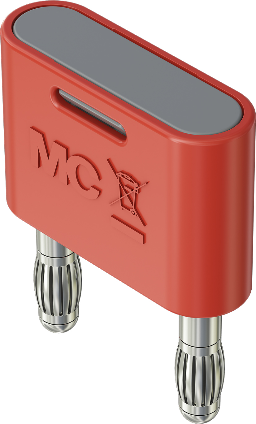 4mm insulated connecting plug red - KS-4N-19 red
